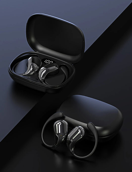 Sports Wireless Earphones BT over Ear Buds with Earhooks Sports Earphones Running in-Ear Headphones vv2
