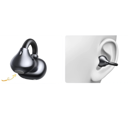 UGREEN Clipbuds Open Ear Earbuds Bluetooth 6.0,30H Battery,Hifi Sound