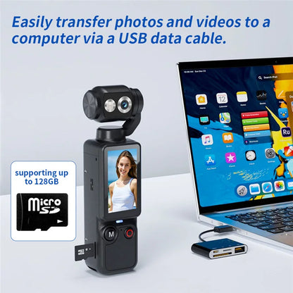 K Pocket Camera – WiFi Vlogging Camera with Autofocus