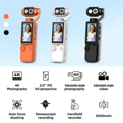 K Pocket Camera – WiFi Vlogging Camera with Autofocus