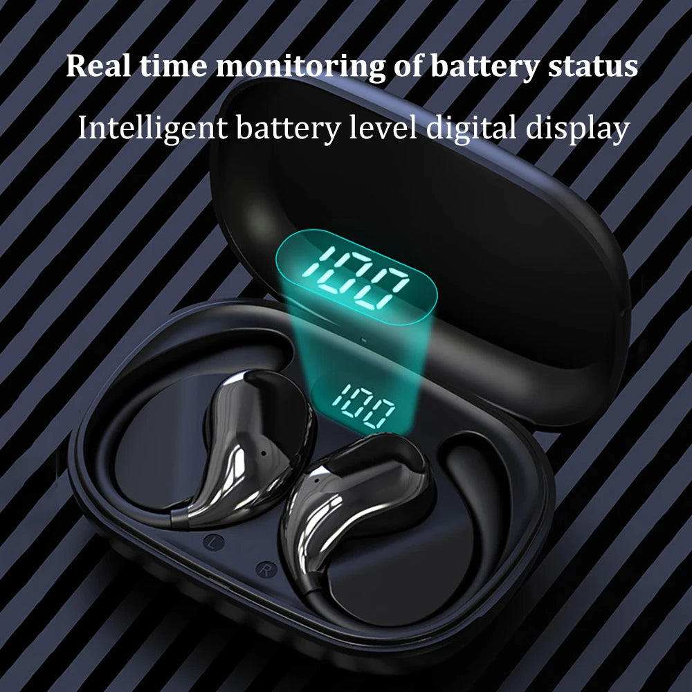Sports Wireless Earphones BT over Ear Buds with Earhooks Sports Earphones Running in-Ear Headphones vv2
