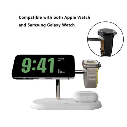 LuxeCharge 3-in-1 — Wireless Charging Station for iPhone, Apple Watch & AirPods