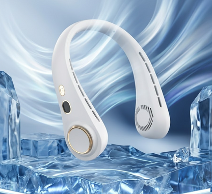 Portable Wearable Neck Fan: Hands-Free Cooling for Travel & Sports