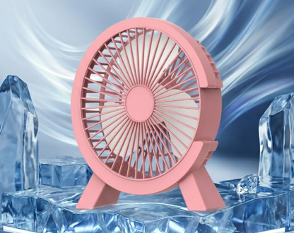 Portable Wearable Neck Fan: Hands-Free Cooling for Travel & Sports