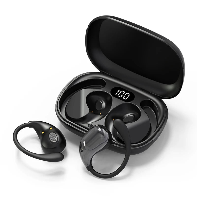 Sports Wireless Earphones BT over Ear Buds with Earhooks Sports Earphones Running in-Ear Headphones vv2