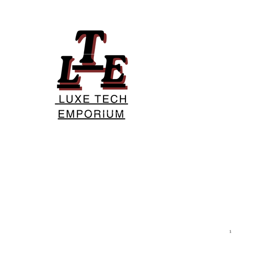 LuxeTech Emporium