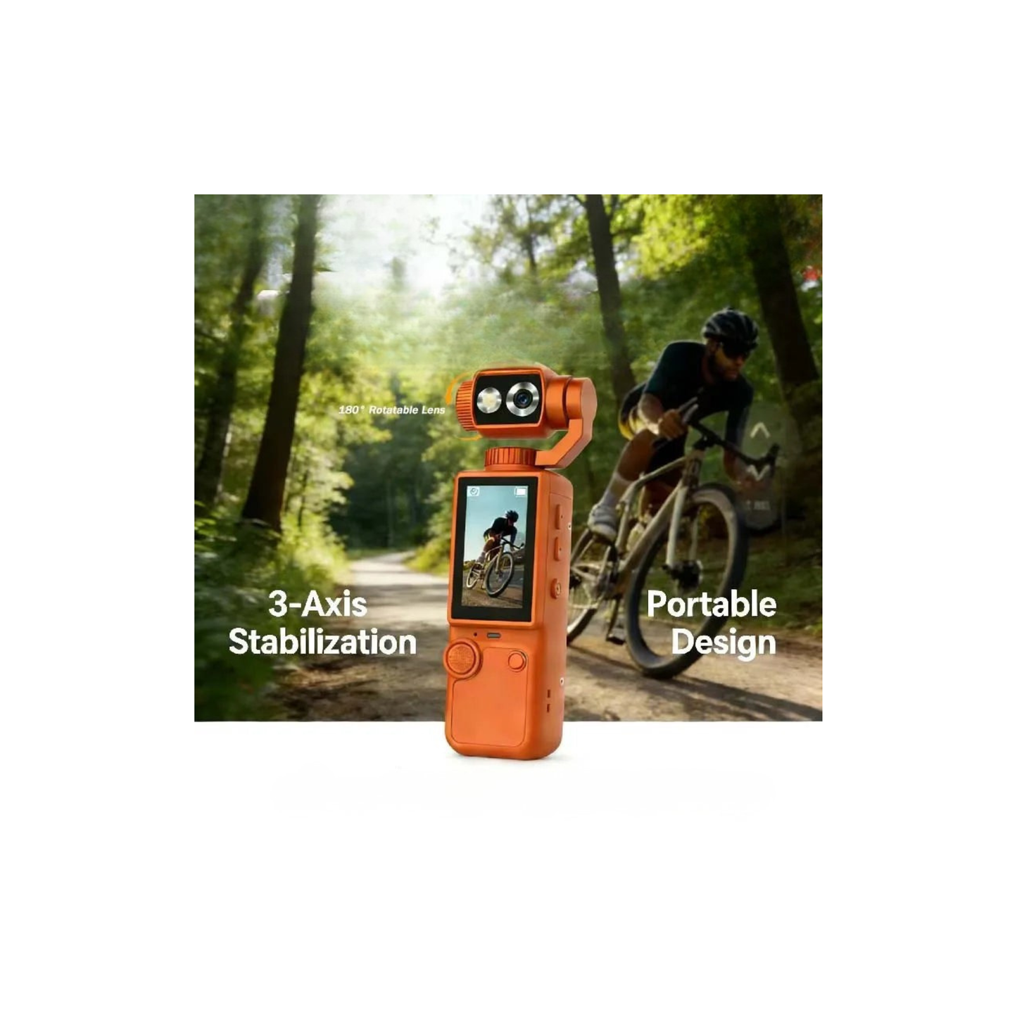 K Pocket Camera – WiFi Vlogging Camera with Autofocus